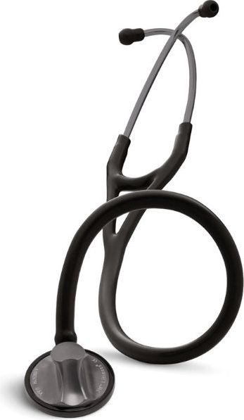 3M LITTMANN MASTER CARDIOLOGY STETHOSCOPE-BLACK TUBE AND SMOKE CHESTPIECE