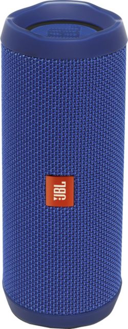 JBL Flip 4 Bluetooth Speaker Blue - ONLINE ONLY