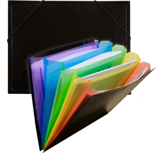 DOCUMENT SORTER MULTCLR 5 PKT